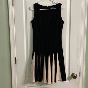 Tommy Hilfiger sleeveless black dress.